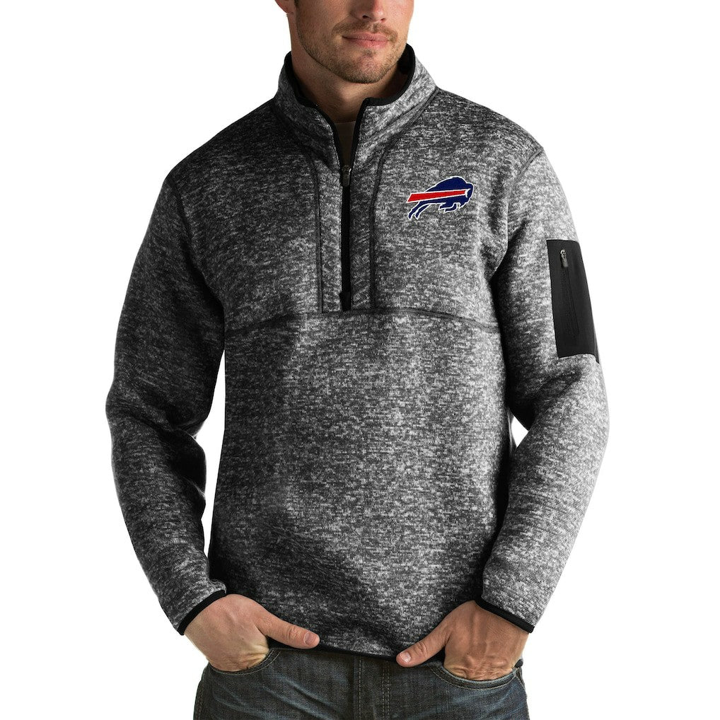 NFL Buffalo Bills Antigua Fortune Big & Tall Quarter-Zip Pullover Jacket