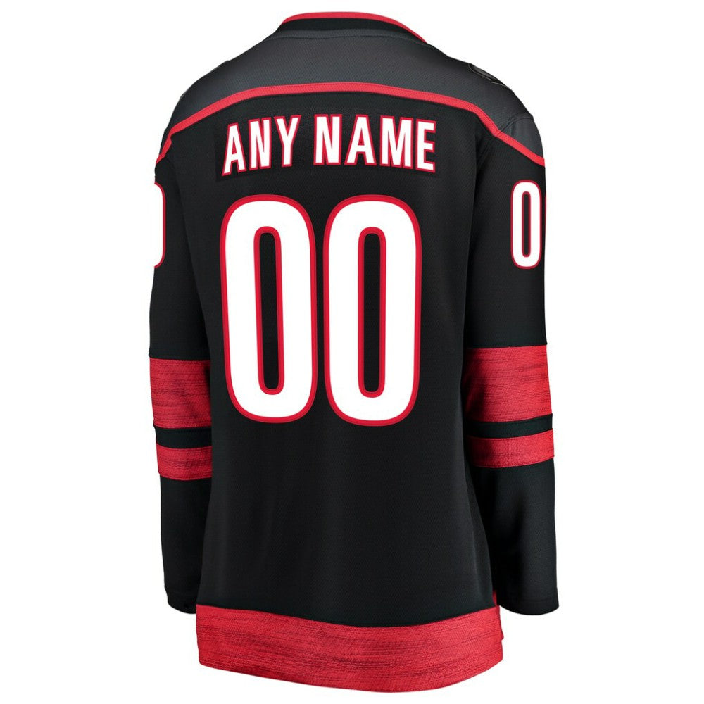 Carolina Hurricanes Fanatics Women's Home Breakaway Custom Jersey