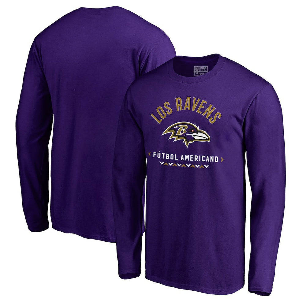 NFL Baltimore Ravens Futbol Americano Long Sleeve T-Shirt