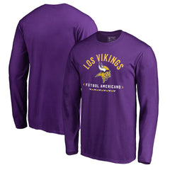 NFL Minnesota Vikings Futbol Americano Long Sleeve T-Shirt
