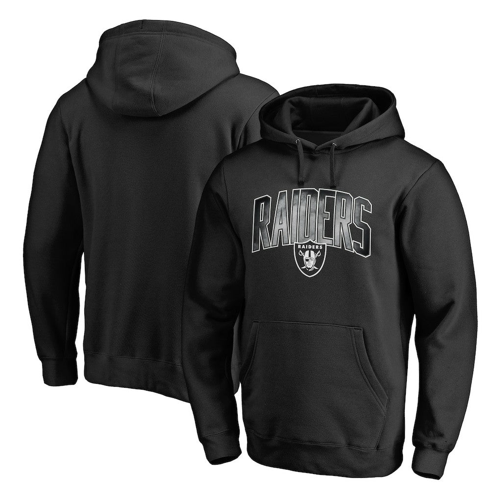 NFL Las Vegas Raiders Arch Smoke Pullover Hoodie