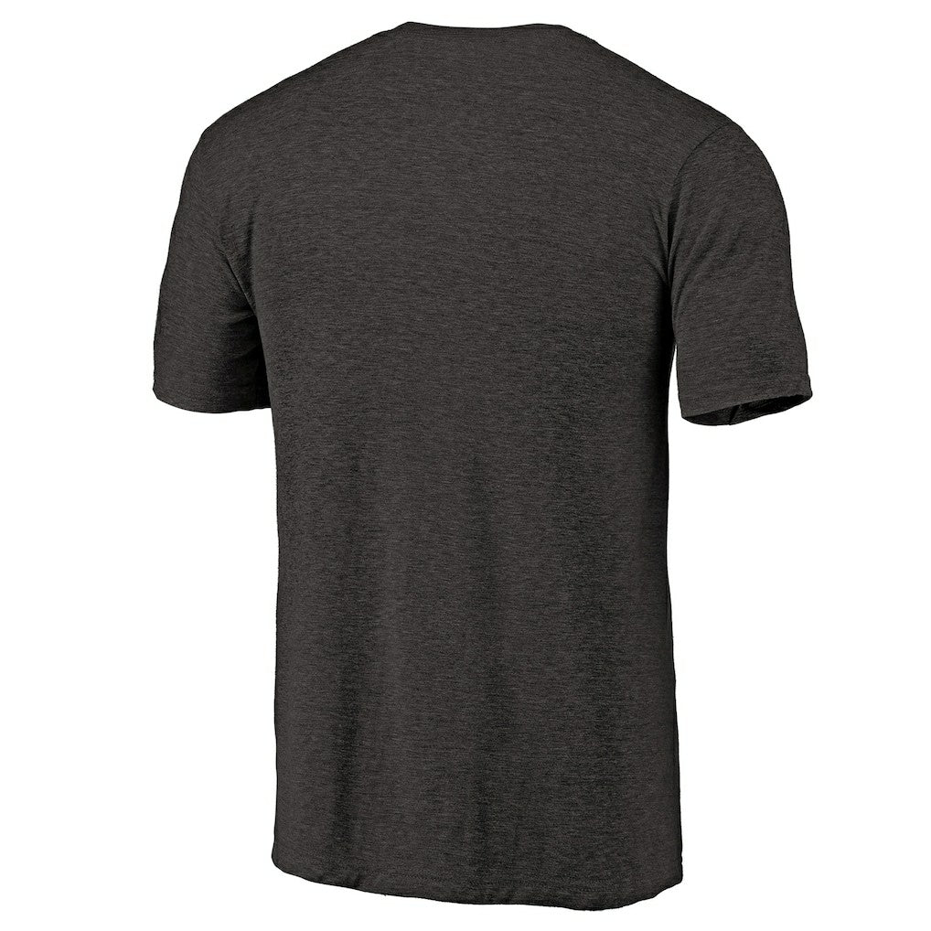 NFL Las Vegas Raiders Primary Logo Left Chest Distressed Tri-Blend T-Shirt