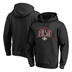 Boston Red Sox Arch Smoke Pullover Hoodie - Black