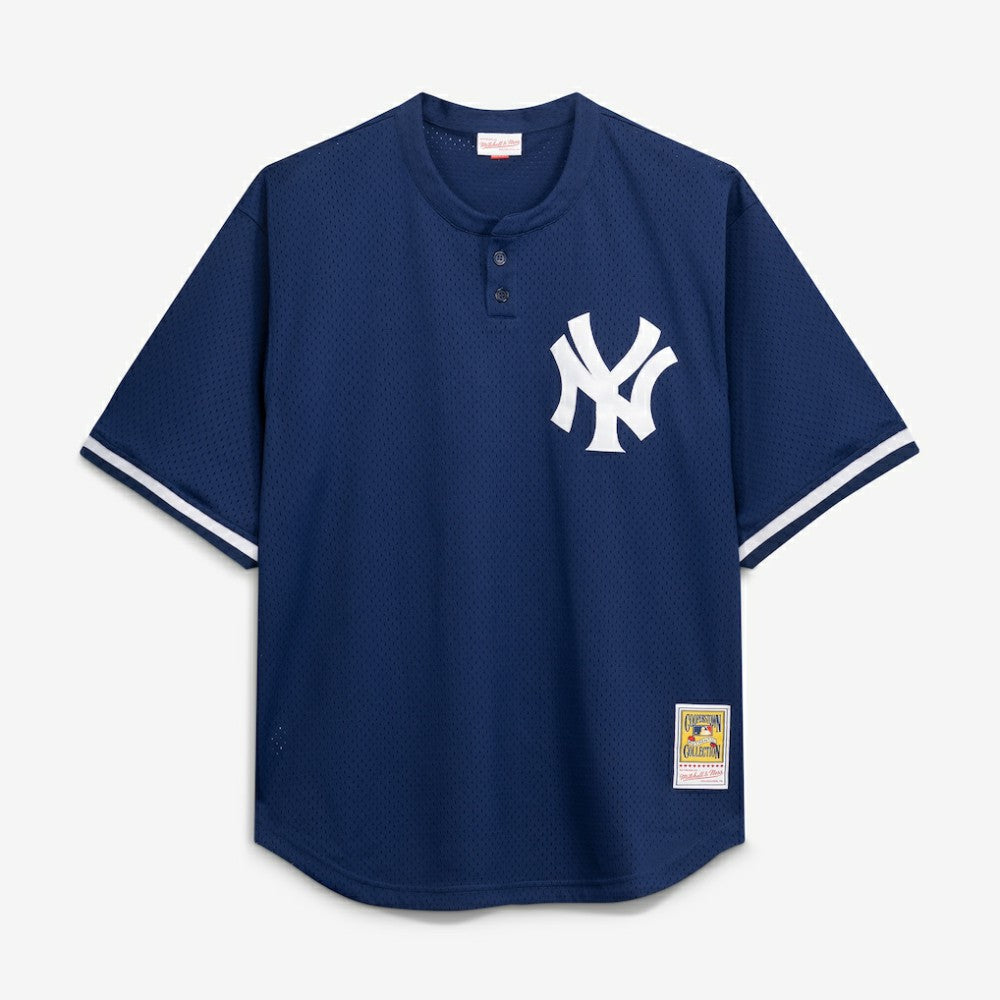 Don Mattingly New York Yankees Cooperstown Collection Big & Tall Mesh Batting Practice Jersey - Navy | Mitchell & Ness