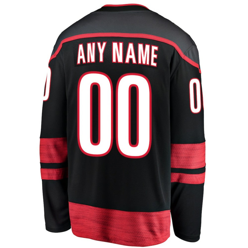 Carolina Hurricanes Fanatics Home Breakaway Custom Jersey