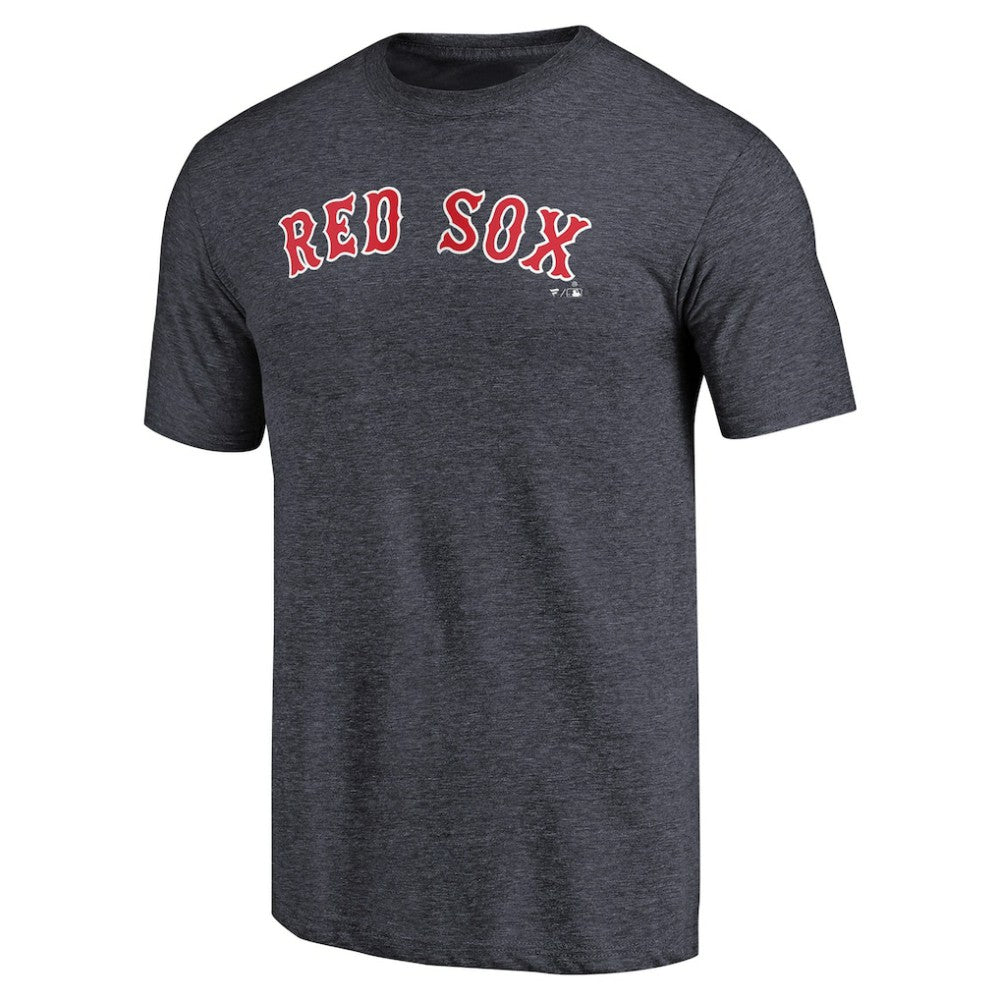 Boston Red Sox Team Wordmark Tri-Blend T-Shirt - Navy