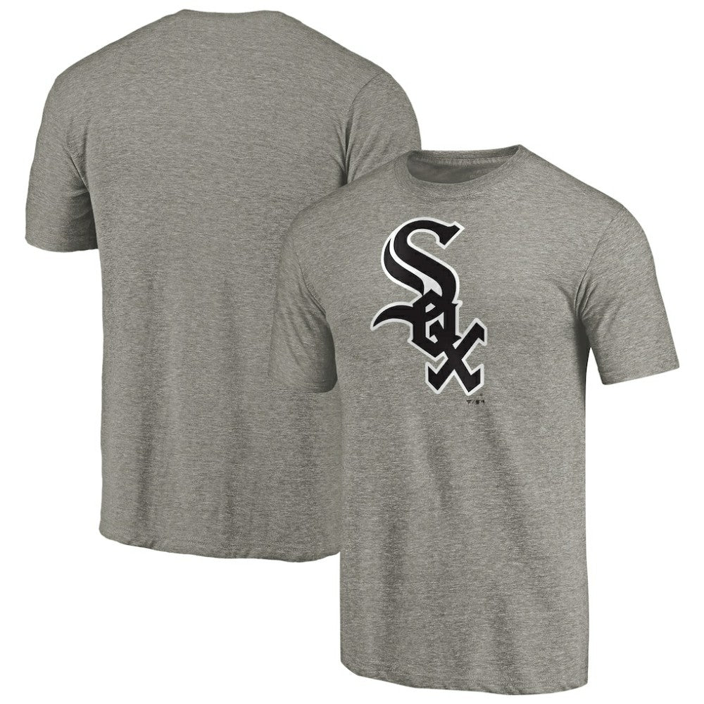 Chicago White Sox Team Wordmark Tri-Blend T-Shirt - Gray