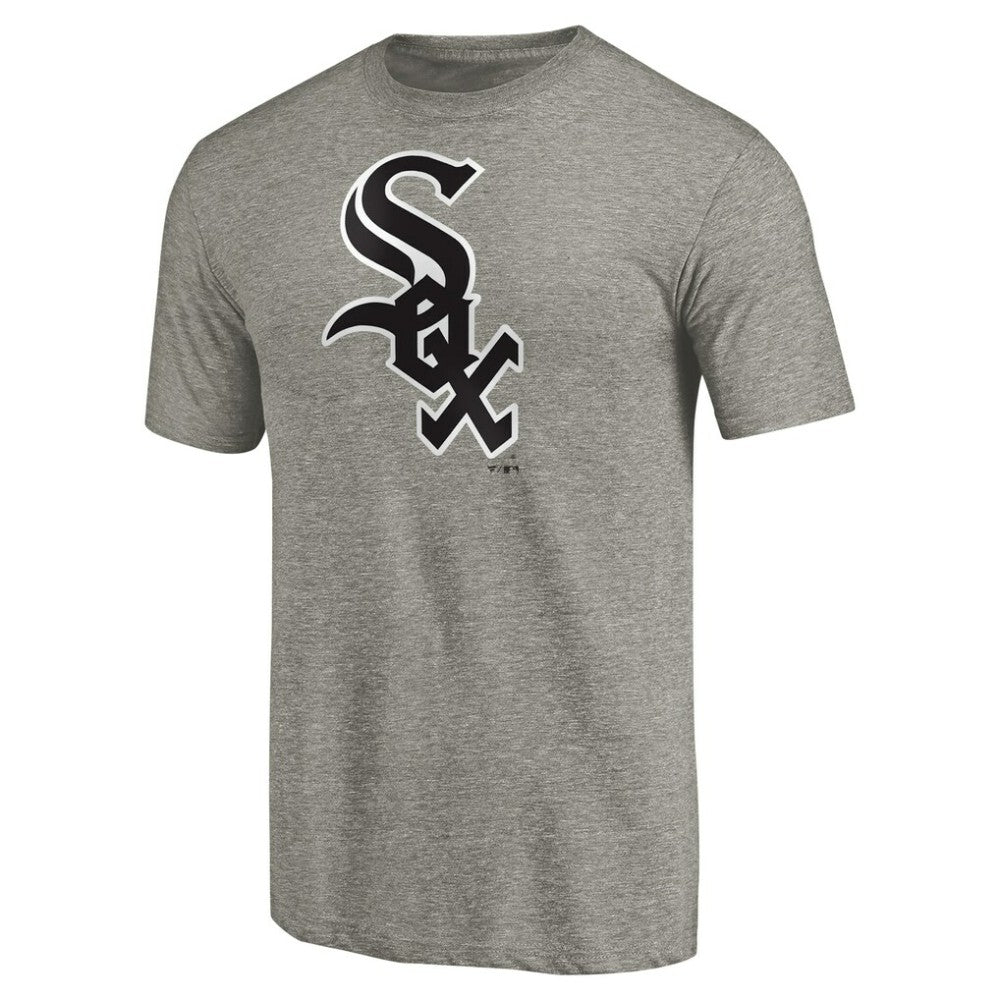 Chicago White Sox Team Wordmark Tri-Blend T-Shirt - Gray