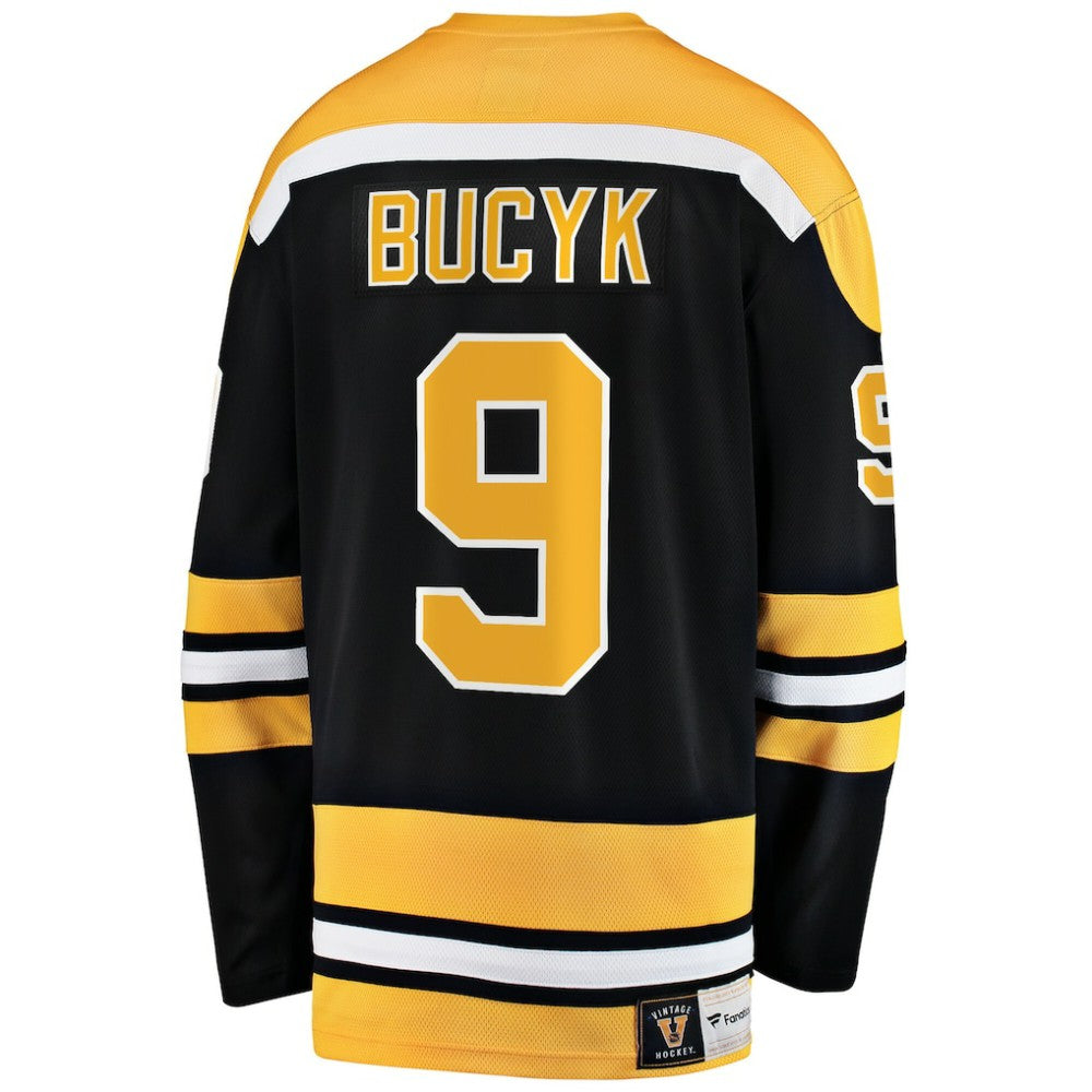 John Bucyk Boston Bruins Fanatics Premier Breakaway Retired Player Jersey