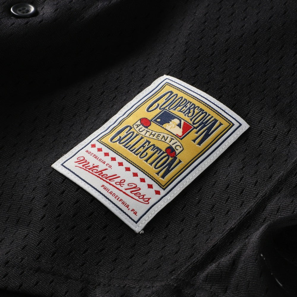 Randy Johnson Arizona Diamondbacks Youth Cooperstown Collection Mesh Batting Practice Jersey - Black | Mitchell & Ness