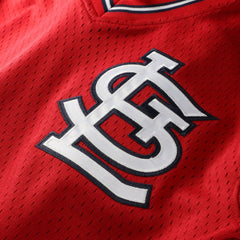 Ozzie Smith St. Louis Cardinals Youth Cooperstown Collection Mesh Batting Practice Jersey - Navy | Mitchell & Ness