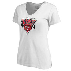 NFL San Francisco 49ers Women's Frontline V-Neck T-Shirt