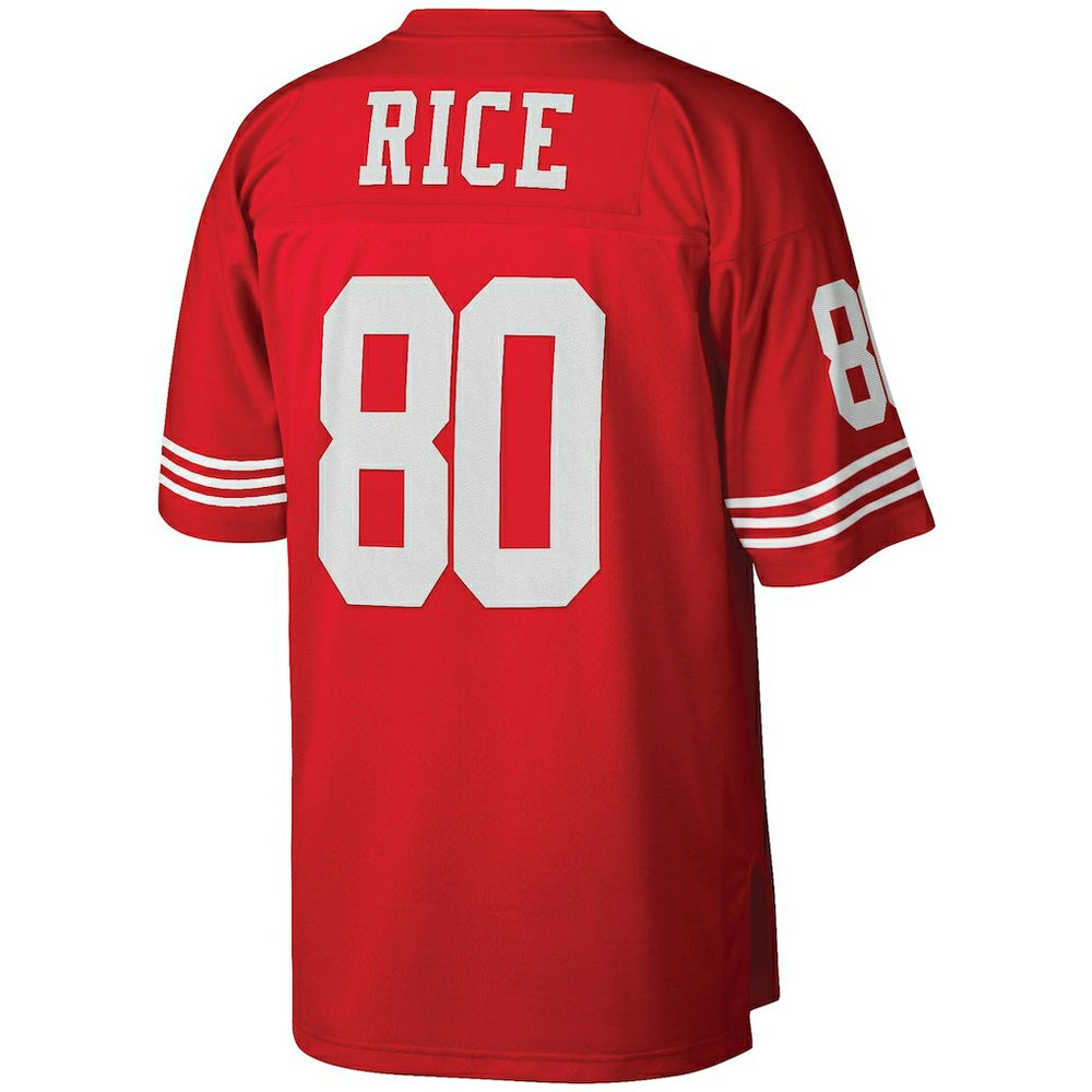 NFL San Francisco 49ers Jerry Rice  Big & Tall 1990 Retired Player Replica Jersey