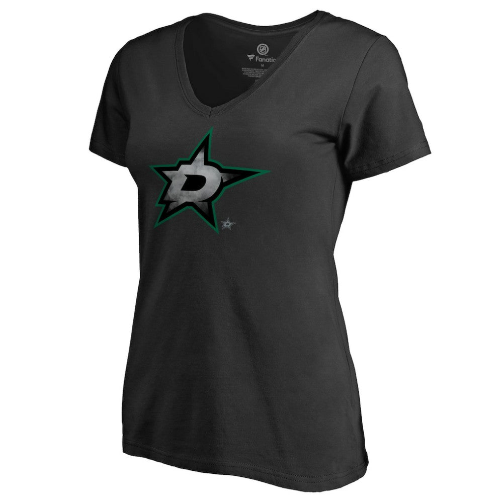 Dallas Stars Women's Core Smoke V-Neck T-Shirt