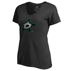 Dallas Stars Women's Core Smoke V-Neck T-Shirt