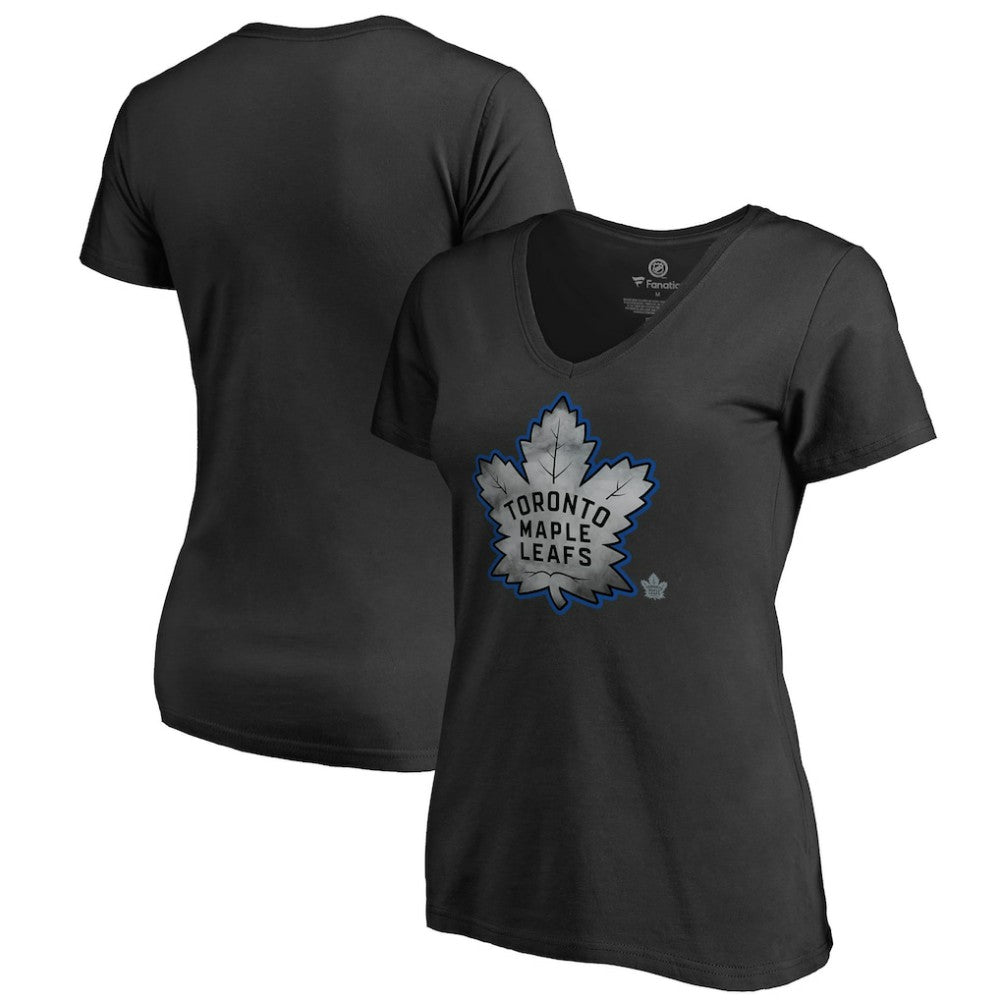 Toronto Maple Leafs Women's Core Smoke V-Neck T-Shirt