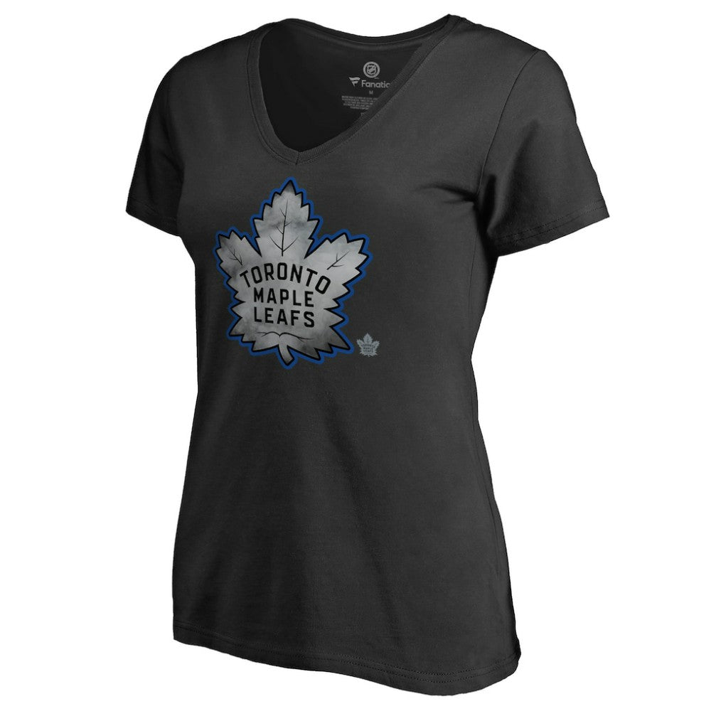 Toronto Maple Leafs Women's Core Smoke V-Neck T-Shirt