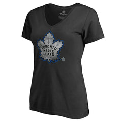 Toronto Maple Leafs Women's Core Smoke V-Neck T-Shirt