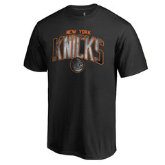 New York Knicks Arch Smoke T-Shirt - Black on sale
