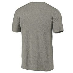 Brooklyn Nets Primary Logo Left Chest Distressed Tri-Blend T-Shirt - Gray for sale