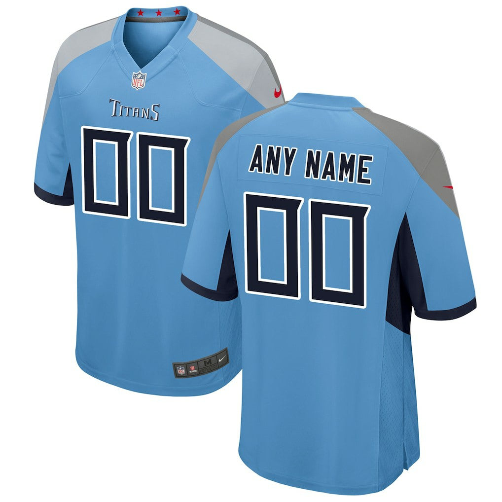 NFL Tennessee Titans Youth Alternate Custom Game Jersey
