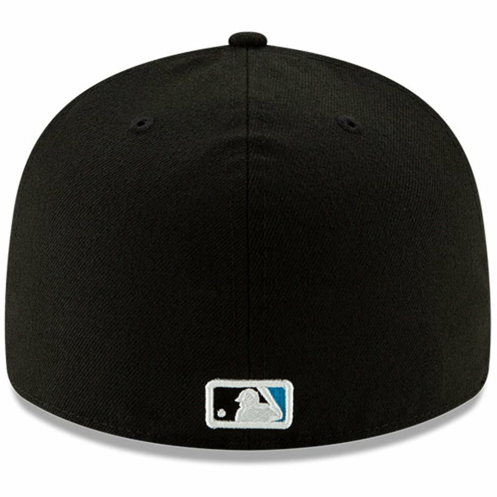 Miami Marlins Authentic Collection On-Field Low Profile 59FIFTY Fitted Hat - Black | New Era
