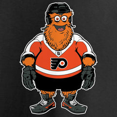 Philadelphia Flyers Women's Gritty Long Sleeve V-Neck T-Shirt