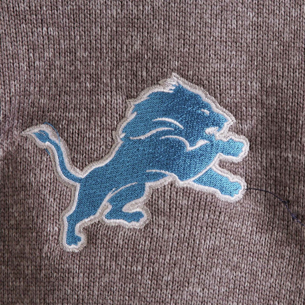 NFL Detroit Lions Antigua Fortune Quarter-Zip Pullover Jacket