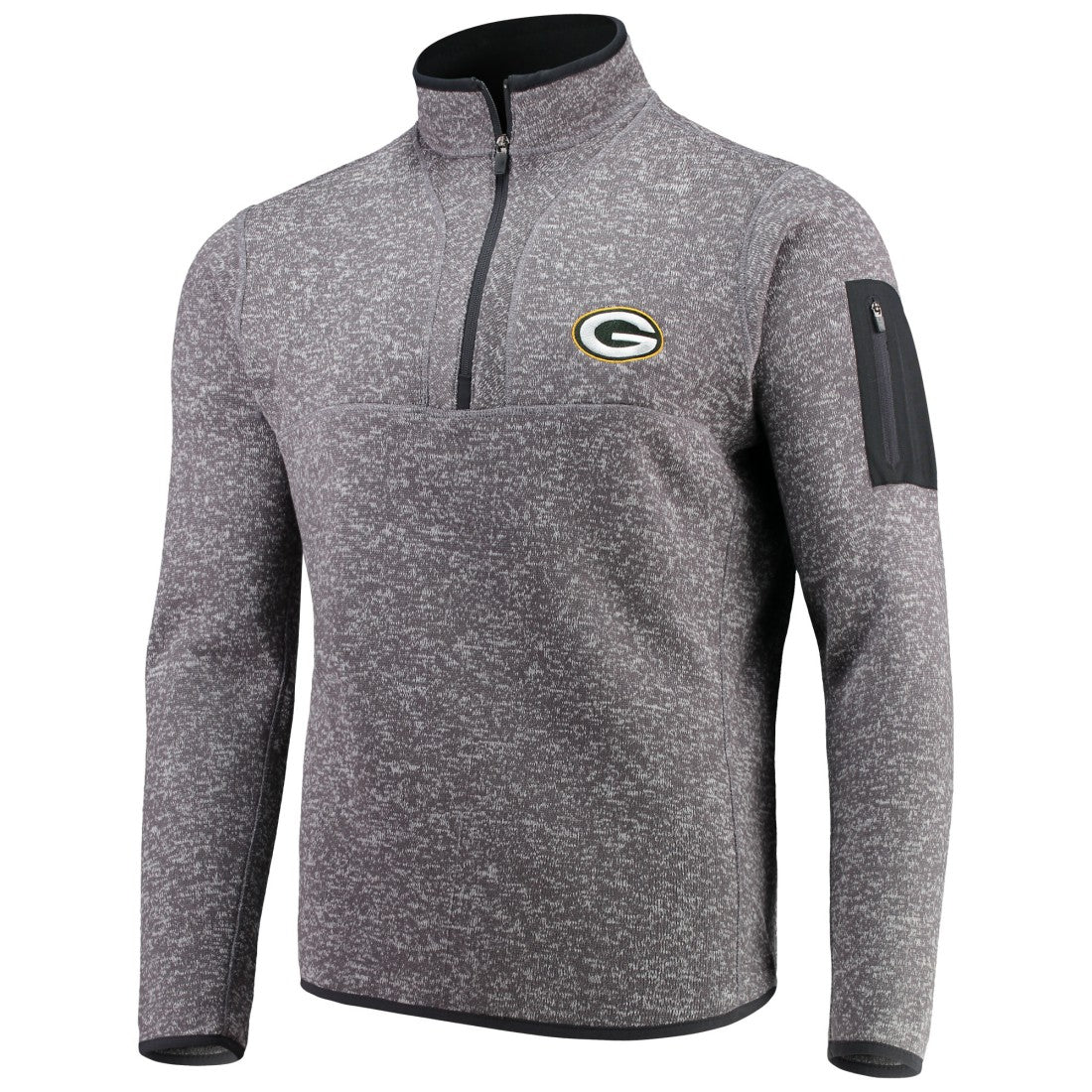 NFL Green Bay Packers Antigua Fortune Quarter-Zip Pullover Jacket