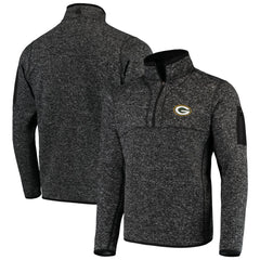 NFL Green Bay Packers Antigua Fortune Quarter-Zip Pullover Jacket