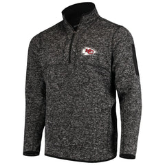 NFL Kansas City Chiefs Antigua Fortune Quarter-Zip Pullover Jacket