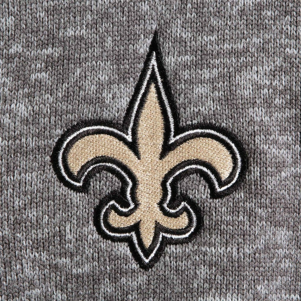 NFL New Orleans Saints Antigua Fortune Quarter-Zip Pullover Jacket