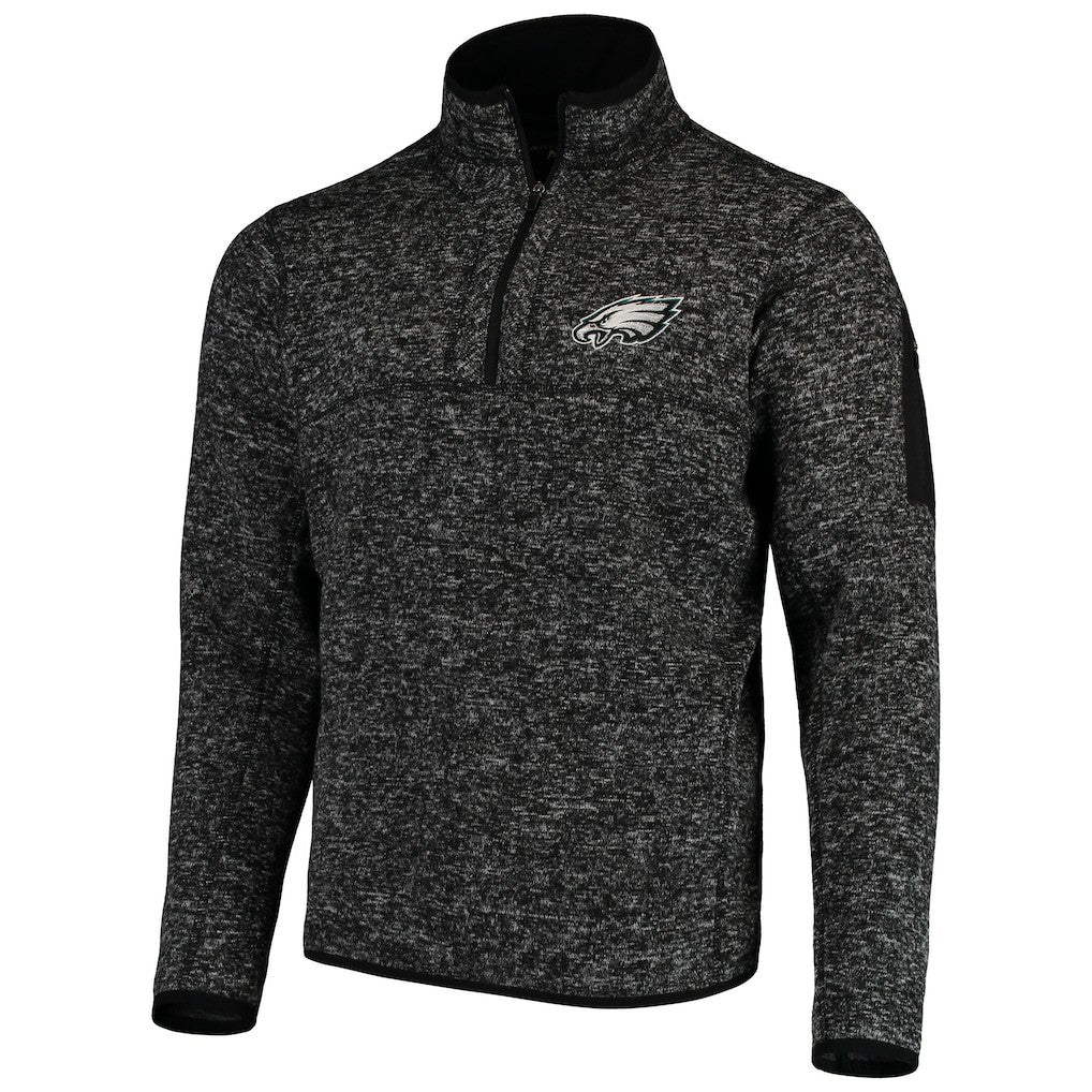 NFL Philadelphia Eagles Antigua Fortune Quarter-Zip Pullover Jacket
