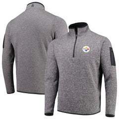 NFL Pittsburgh Steelers Antigua Fortune Quarter-Zip Pullover Jacket