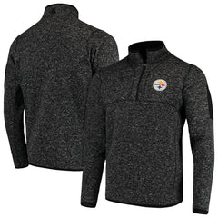 NFL Pittsburgh Steelers Antigua Fortune Quarter-Zip Pullover Jacket