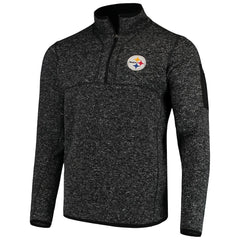 NFL Pittsburgh Steelers Antigua Fortune Quarter-Zip Pullover Jacket