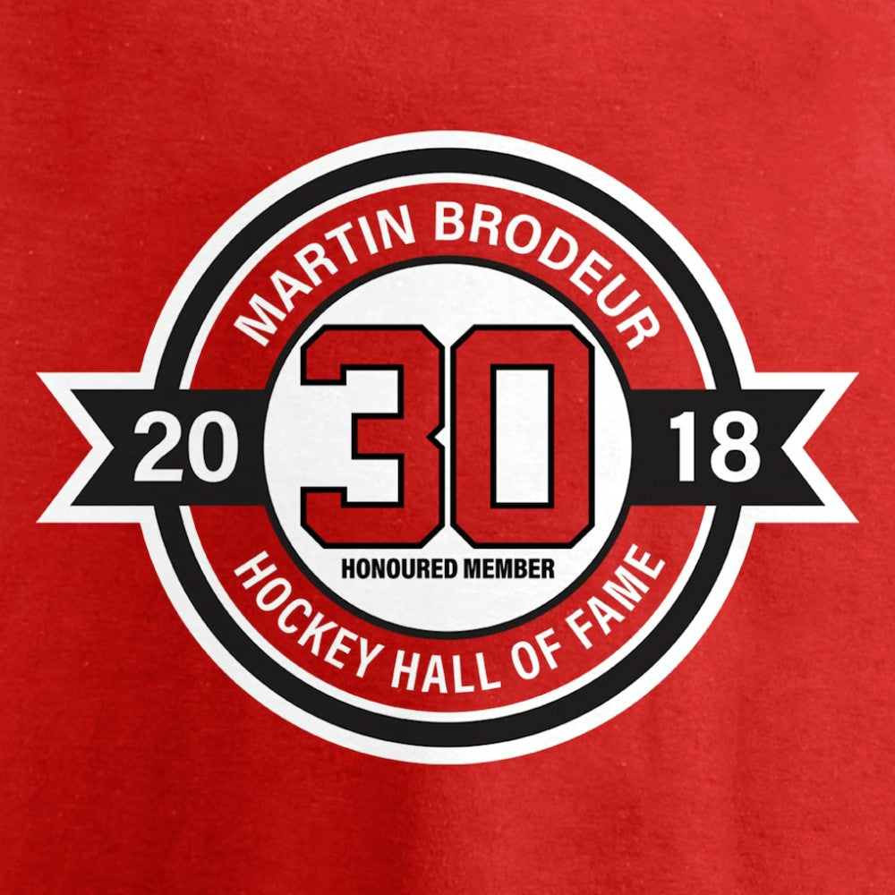 Martin Brodeur New Jersey Devils Fanatics Youth Hall of Fame T-Shirt