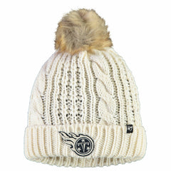 NFL Tennessee Titans '47 Women's Meeko Cuffed Knit Hat With Pom