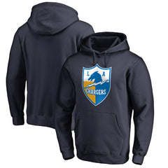 NFL Los Angeles Chargers Vintage Shield Logo Pullover Hoodie
