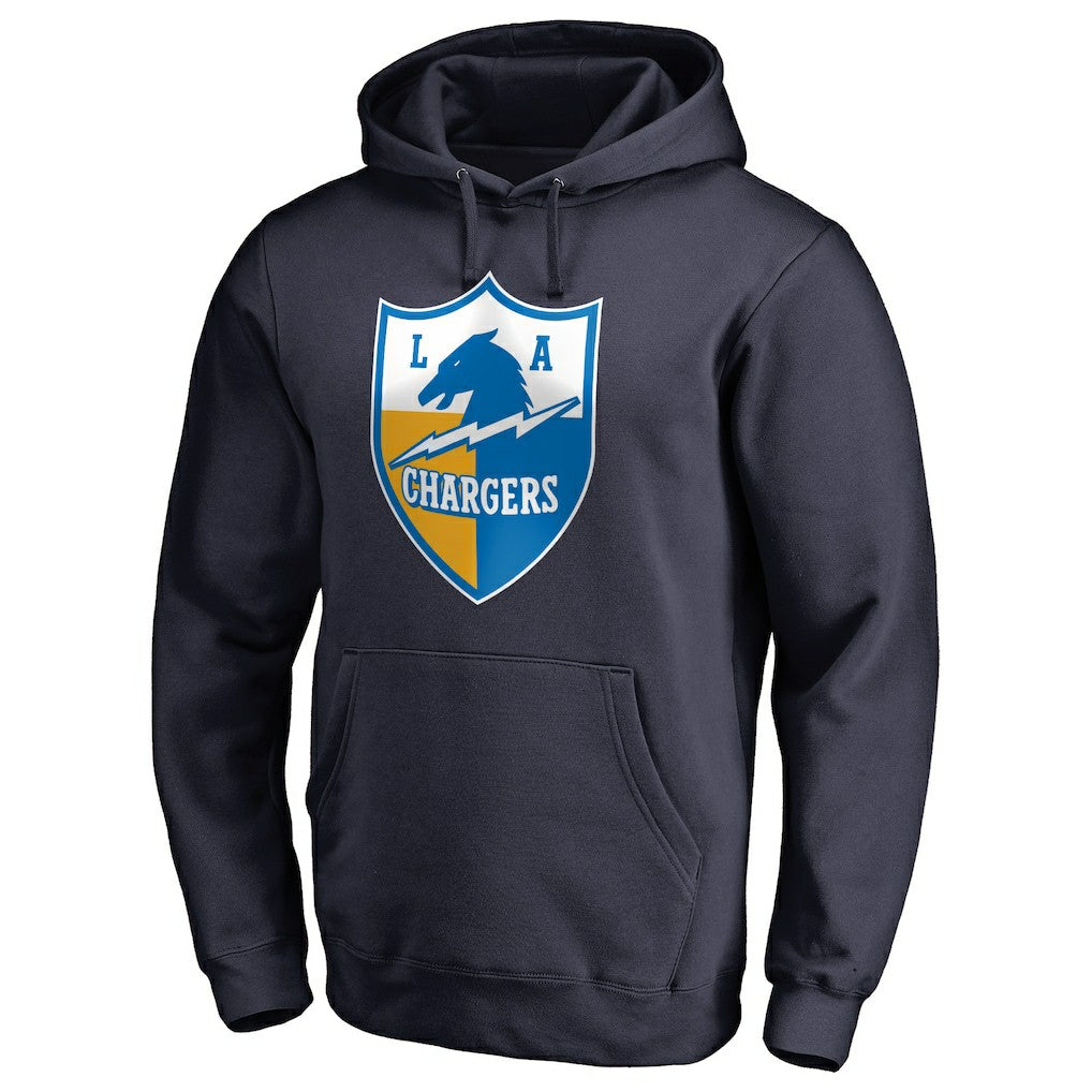NFL Los Angeles Chargers Vintage Shield Logo Pullover Hoodie