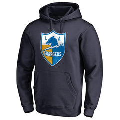 NFL Los Angeles Chargers Vintage Shield Logo Pullover Hoodie