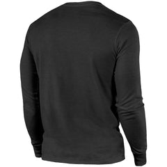 NFL Las Vegas Raiders Majestic Threads Lockup Tri-Blend Long Sleeve T-Shirt