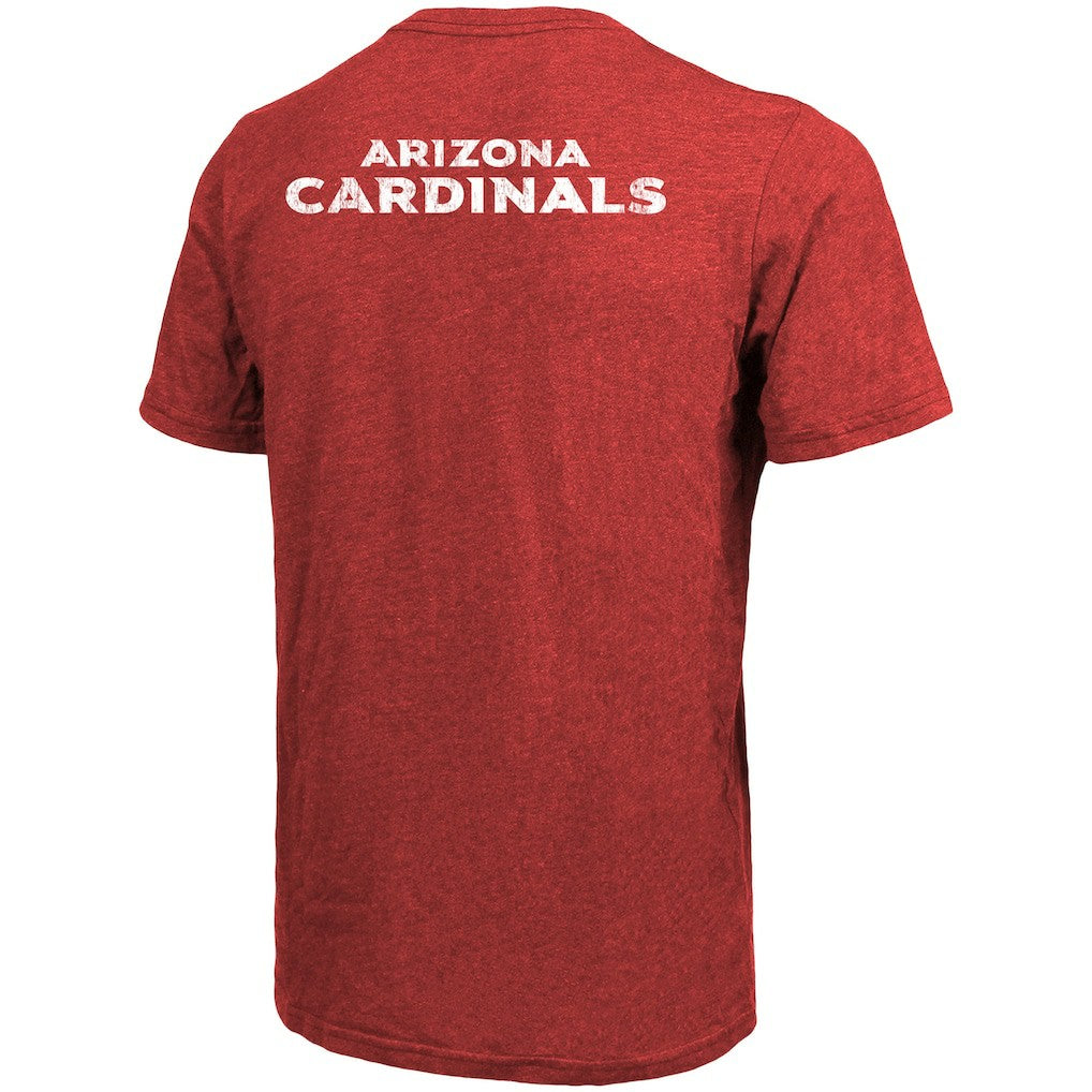 NFL Arizona Cardinals Majestic Threads Tri-Blend Pocket T-Shirt