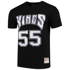 Jason Williams Sacramento Kings Hardwood Classics Team Name & Number T-Shirt - Black | Mitchell & Ness cheap