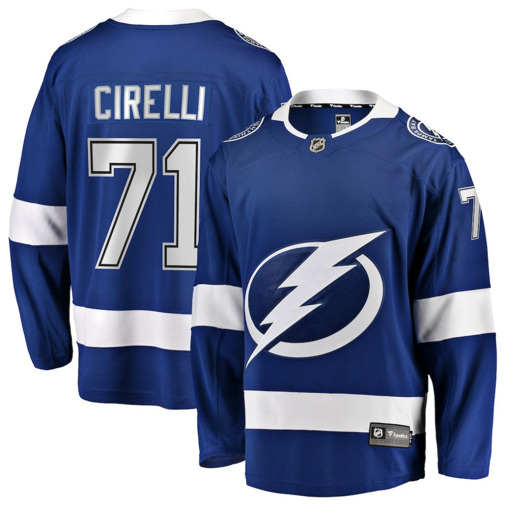 Anthony Cirelli Tampa Bay Lightning Fanatics Home Breakaway Player Jersey
