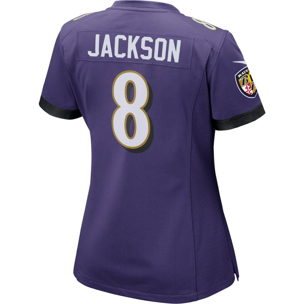 NFL Baltimore Ravens Lamar Jackson  Women's Game Player Jersey
