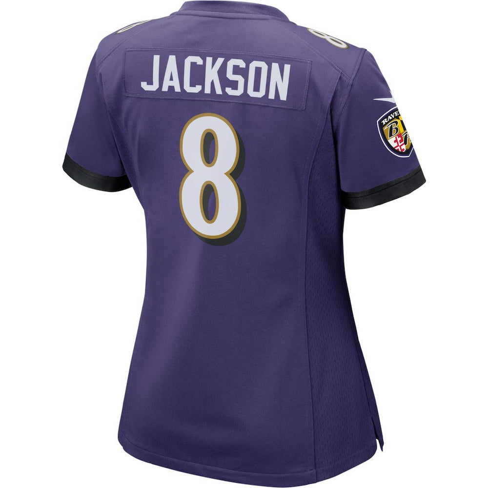 NFL Baltimore Ravens Lamar Jackson  Women's Game Player Jersey
