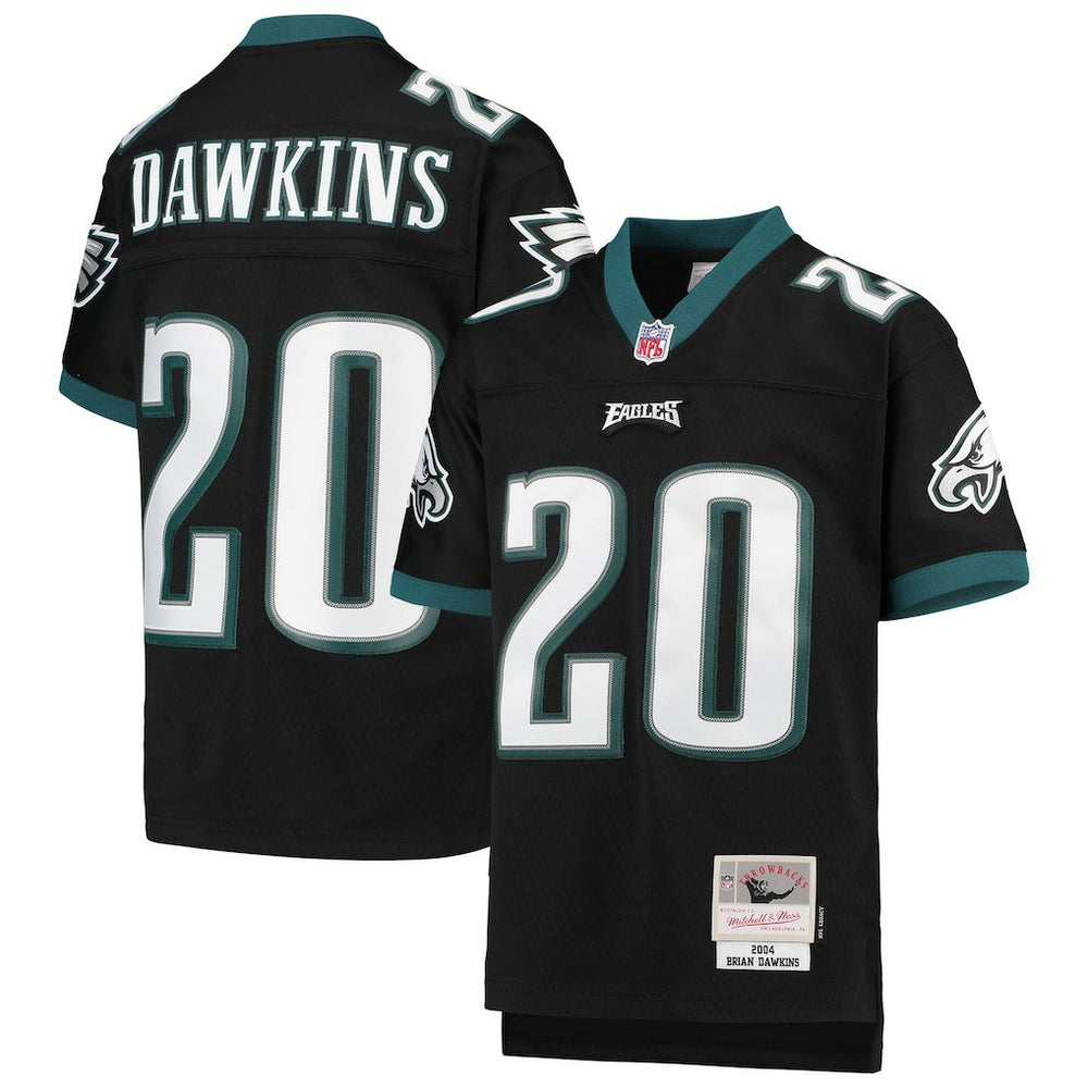NFL Philadelphia Eagles Brian Dawkins  Youth 2004 Legacy Retired Player Jersey