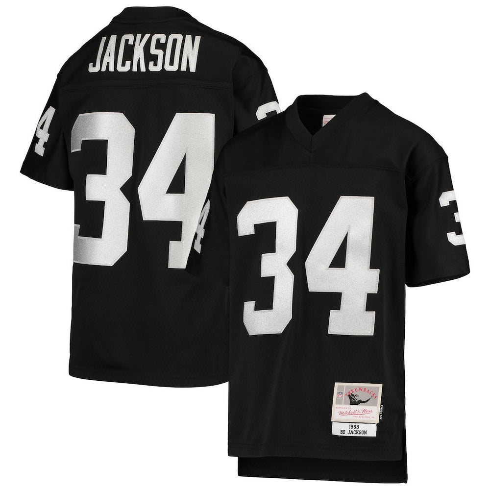 NFL Las Vegas Raiders Bo Jackson  Youth 1988 Legacy Retired Player Jersey