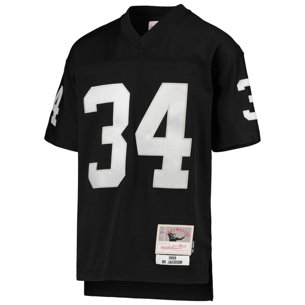 NFL Las Vegas Raiders Bo Jackson  Youth 1988 Legacy Retired Player Jersey